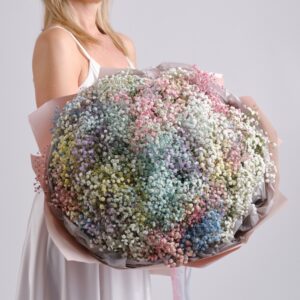 Kytice z gypsophily